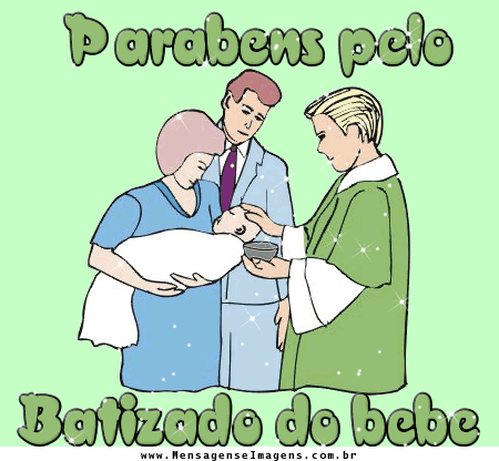 Parabéns Pelo Batizado do Bebê